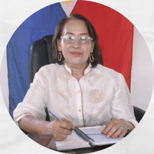 Marilou Tolentino President Poblacion South, Solano, Senior Citizens Association Inc.